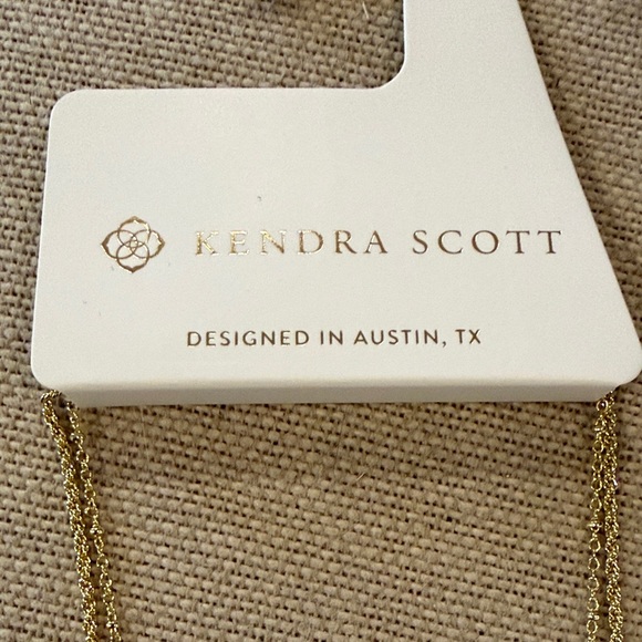 Kendra Scott Anna Gold Heart FiligreeMulti Strand Necklace/NWT - Picture 4 of 11